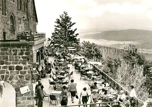 AK / Ansichtskarte Eisenach Thueringen Wartburghotel Freiterrasse Kat. Eisenach