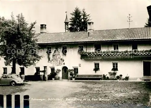 AK / Ansichtskarte Kolsass Josef Schweiger Schlosshof Kolsassberg Kat. Kolsass