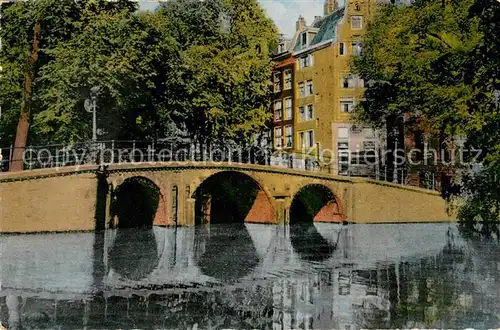 AK / Ansichtskarte Amsterdam Niederlande Herengracht Leidsegracht Kat. Amsterdam