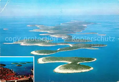 AK / Ansichtskarte Otoci Paklinski Islands Fliegeraufnahme Kat. Insel Otoci