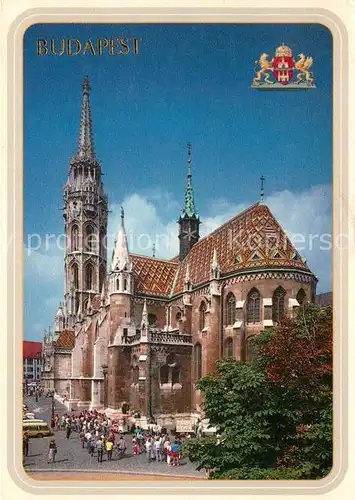 AK / Ansichtskarte Budapest Matthiaskirche Kat. Budapest