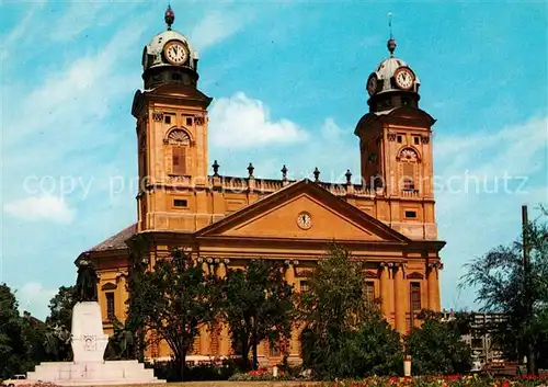 AK / Ansichtskarte Debrecen Debrezin Ref Nagytemplom Reformierte Grosskirche 14. Jhdt.