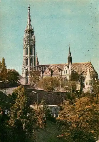 AK / Ansichtskarte Budapest Matyas templom Matthiaskirche Kat. Budapest