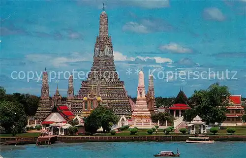 AK / Ansichtskarte Thonburi Wat Arun Temple 