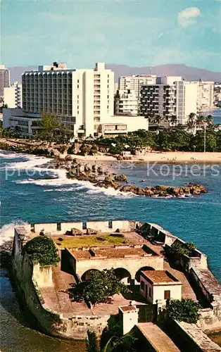 AK / Ansichtskarte San Juan Puerto Rico Fort San Jeronimo Condado Section  Kat. San Juan
