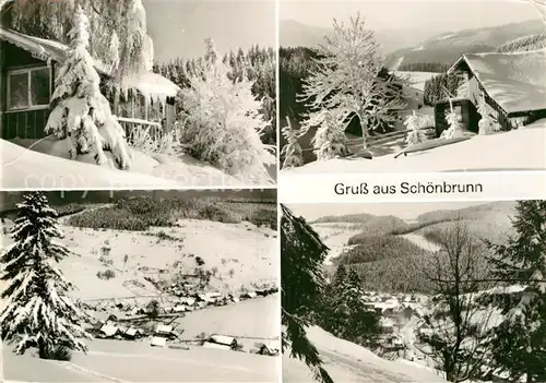 AK / Ansichtskarte Schoenbrunn Schleusegrund  Kat. Schleusegrund