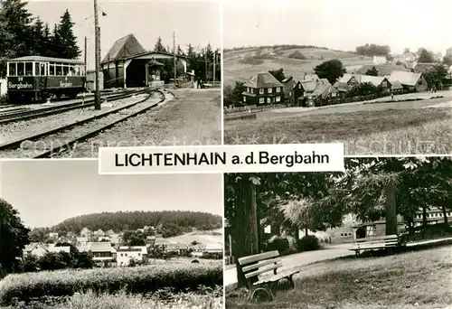 AK / Ansichtskarte Lichtenhain Bergbahn  Kat. Oberweissbach Thueringer Wald
