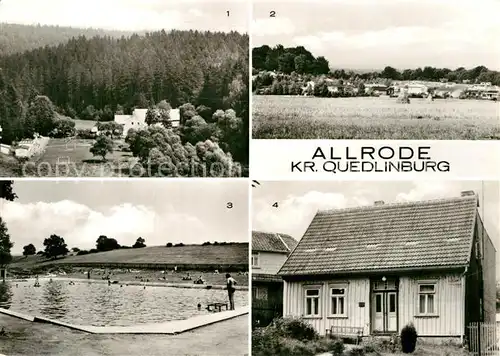 AK / Ansichtskarte Allrode Luppbodemuehle Bungalows Am Krug Rat der Gemeinde  Kat. Allrode