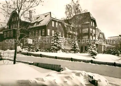 AK / Ansichtskarte Schierke Harz Hotel Heinrich Heine  Kat. Schierke Brocken