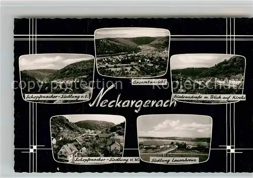 AK / Ansichtskarte Neckargerach Gesamtansicht Siedlung  Kat. Neckargerach