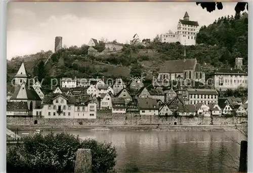 AK / Ansichtskarte Hirschhorn Neckar Kirche Burg Kloster  Kat. Hirschhorn (Neckar)