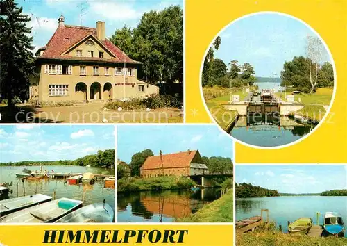 AK / Ansichtskarte Himmelpfort FDGB Erholungsheim Werner Schumann Schleuse Am Stolpsee Brauhaus Am Haussee Kat. Fuerstenberg