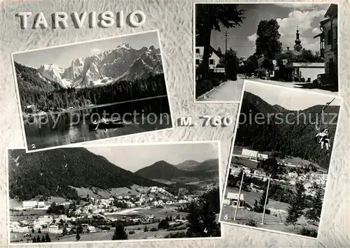 AK / Ansichtskarte Tarvisio Via Nazionale Lago di Fusine Seggiovia del Priesnig