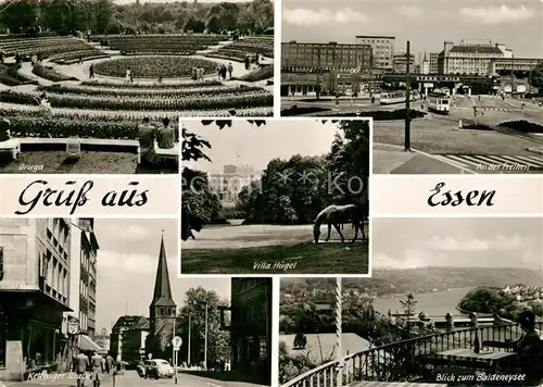 AK / Ansichtskarte Essen Ruhr Gruga Park Freiheit Baldeneysee Kettwiger Strasse Kat. Essen