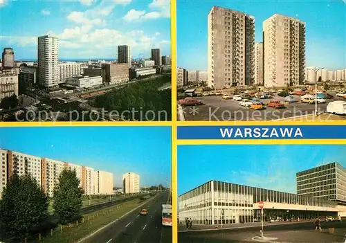 AK / Ansichtskarte Warschau Masowien Stadtansichten  Kat. Warschau