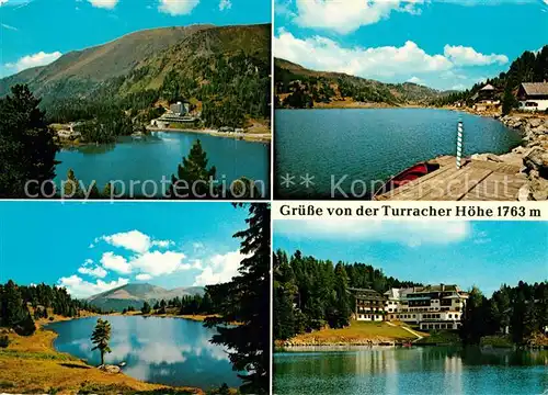 AK / Ansichtskarte Turracher Hoehe Panorama Kaerntner Nockgebiet Hotel Hochschober Bergsee Kat. Reichenau Kaernten