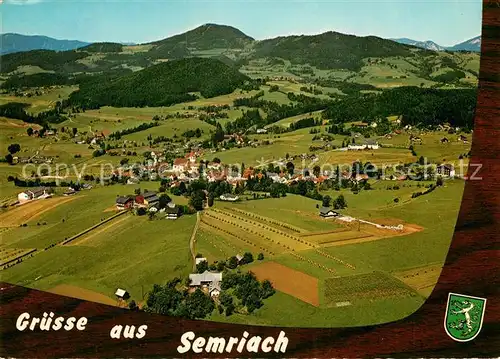 AK / Ansichtskarte Semriach Erholungsort Wintersportplatz Fliegeraufnahme Kat. Semriach