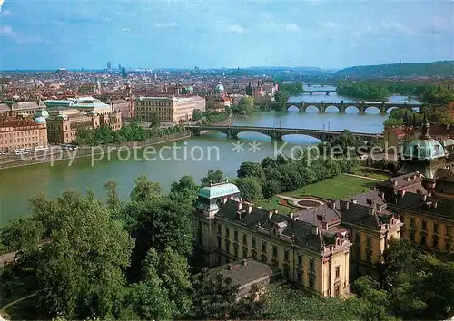 AK / Ansichtskarte Praha Prahy Prague Moldau Bruecken Kat. Praha