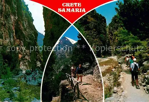 AK / Ansichtskarte Kreta Crete Samaria Schlucht Kat. Insel Kreta