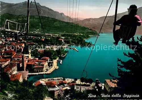 AK / Ansichtskarte Riva del Garda Vista dalla Seggiovia Kat. 