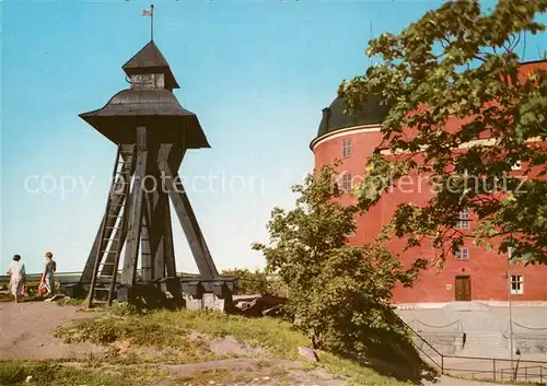 AK / Ansichtskarte Uppsala Gunillaklockan och Slottet Schloss Kat. Uppsala