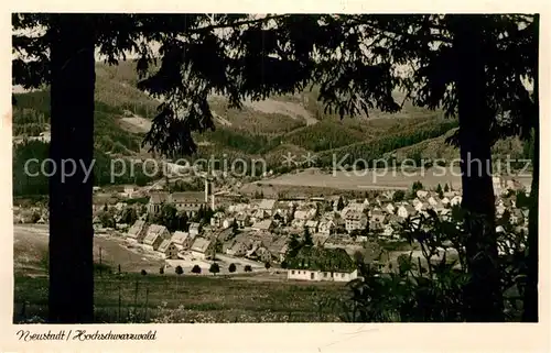 AK / Ansichtskarte Neustadt Schwarzwald Gesamtansicht