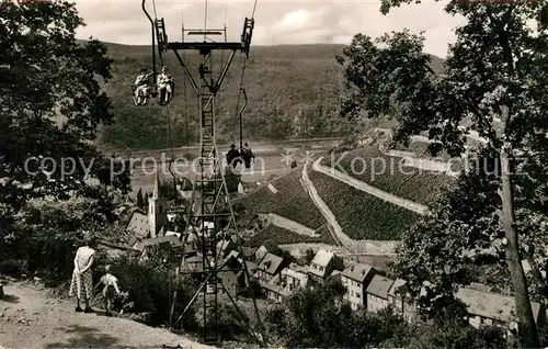 AK / Ansichtskarte Assmannshausen Seilbahn