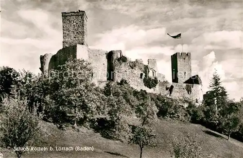 AK / Ansichtskarte Loerrach Schloss Roetteln Kat. Loerrach