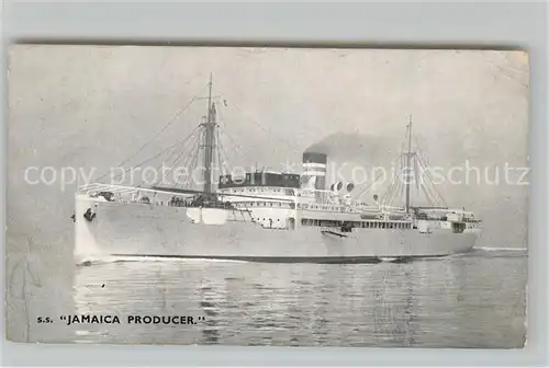 AK / Ansichtskarte Dampfer Oceanliner S.S. Jamaica Producer  Kat. Schiffe