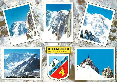AK / Ansichtskarte Chamonix Vallee Blanche Mnt Blanc Couloir Gervasotti  Kat. Chamonix Mont Blanc