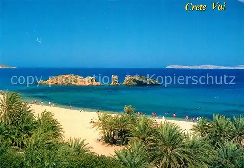 AK / Ansichtskarte Vai Badestrand Kat. Insel Kreta