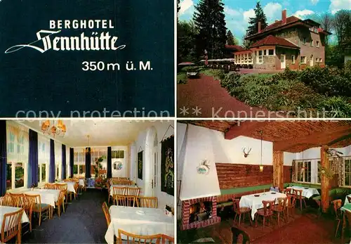 AK / Ansichtskarte Bad Pyrmont Berghotel Sennhuette Kat. Bad Pyrmont