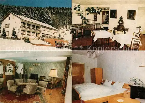 AK / Ansichtskarte Willingen Sauerland Sporthotel Goerlich Speiseraum Aufenthaltsraum Doppelzimmer Kat. Willingen (Upland)