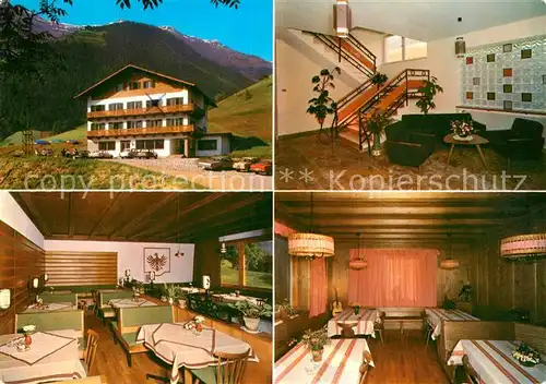 AK / Ansichtskarte St Leonhard Passeier Pension Sonnenhof Kat. St Leonhard in Passeier Suedtirol