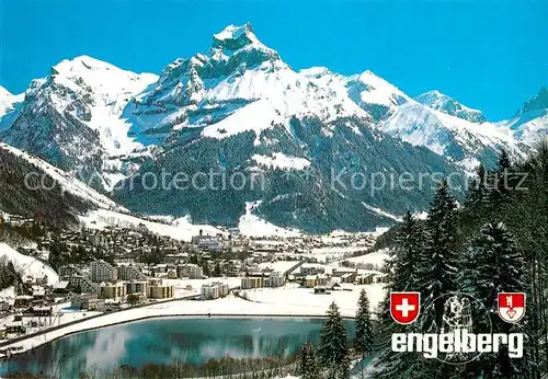 AK / Ansichtskarte Engelberg OW Teilansicht  Kat. Engelberg