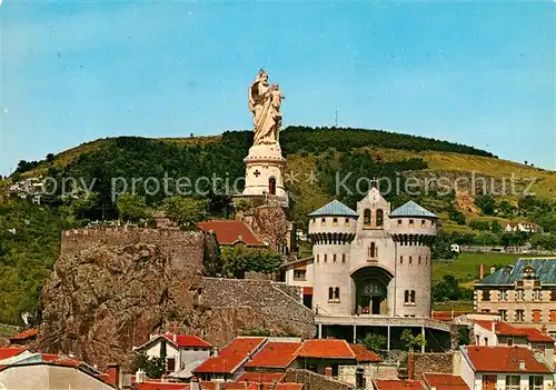 AK / Ansichtskarte Espaly Saint Marcel Basilique et Statue Saint Joseph Kat. Espaly Saint Marcel