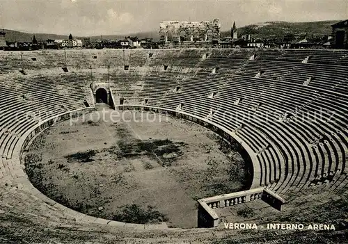 AK / Ansichtskarte Verona Veneto Interno Arena Amphitheater Kat. Verona