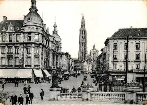 AK / Ansichtskarte Anvers Antwerpen Canal au Sucre Eglise Kat. 