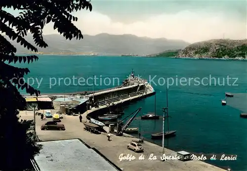 AK / Ansichtskarte Lerici Molo Golfo di La Spezia Kat. Lerici Riviera