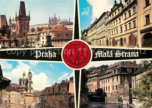 AK / Ansichtskarte Praha Prahy Prague Mala Strana Kat. Praha