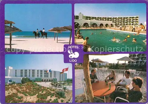 AK / Ansichtskarte Tunis Hotel Lido Kat. Tunis