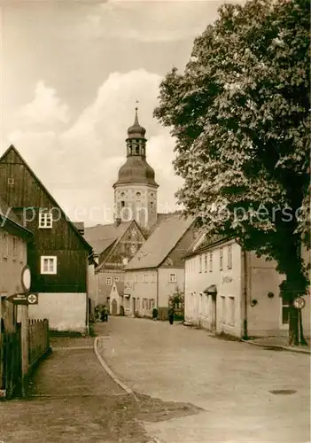 AK / Ansichtskarte Geising Erzgebirge Dorfmotiv Kat. Geising Osterzgebirge