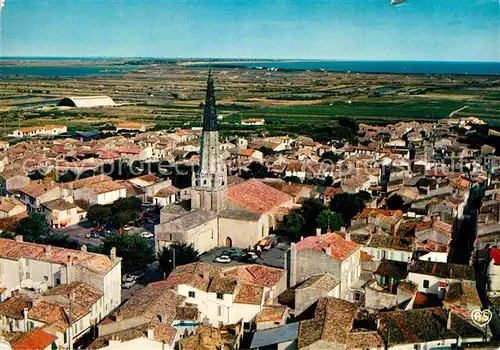 AK / Ansichtskarte Ile de Re Fliegeraufnahme Kirche Kat. Saint Martin de Re