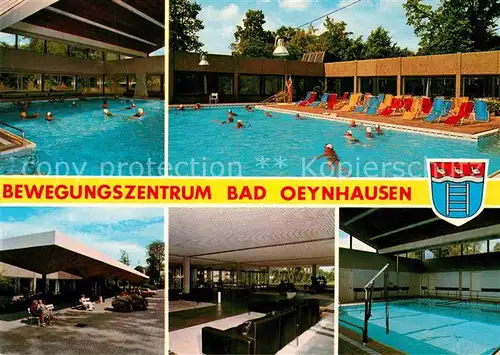AK / Ansichtskarte Bad Oeynhausen Bewegungszentrum Schwimmbad Kat. Bad Oeynhausen