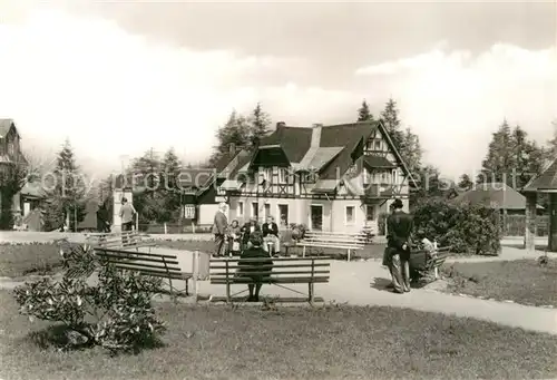 AK / Ansichtskarte Baerenburg Sachsen Platz der Republik Kat. Altenberg