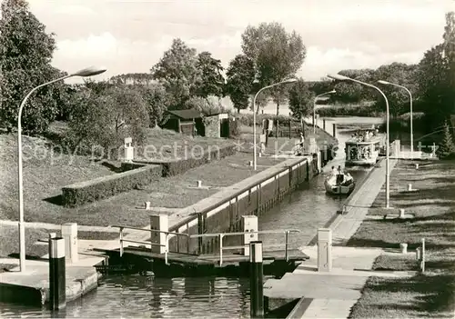 AK / Ansichtskarte Wustrow Ostseebad Canower Schleuse Kat. Ostseebad Wustrow