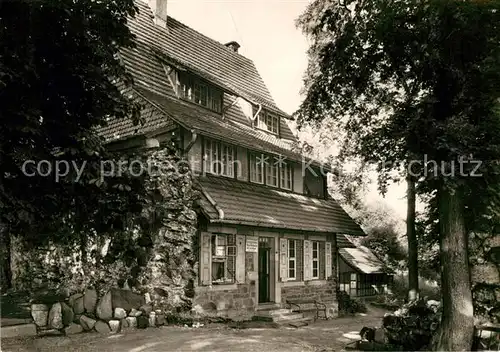 AK / Ansichtskarte Neustadt Harz Berggasthaus Ruine Hahnstein Kat. Neustadt Harz