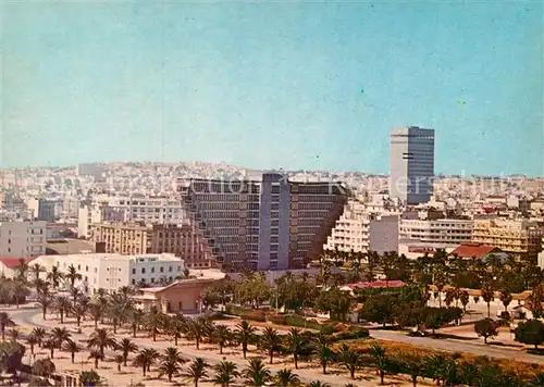 AK / Ansichtskarte Tunis Ville europeenne et Hotel Du Lac Kat. Tunis