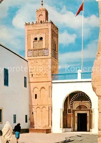 AK / Ansichtskarte Kairouan Qairawan Mosquee du Barbier Moschee Kat. Tunesien