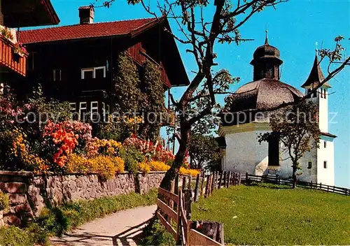AK / Ansichtskarte Oberau Wildschoenau Tirol Antonius Kapelle Barock Achteckbau 18. Jhdt.